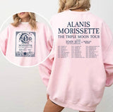 Alanis Morissette The Triple Moon Tour 2024 Shirt, Alanis Morissette Fan Shirt, Alanis Morissette 2024 Tour, The Triple Moon Concert Shirt