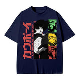 Cowboy Bebop T Shirt Men's Fashion Top Tee S to 5XL Cotton Menswear