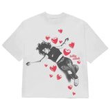 B-Billieeee Eilish 2024 Tour T-shirt Hip Hop Casual Oversized Cotton T-Shirt Short Sleeve Crewneck for All Sizes