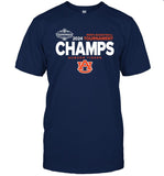 Auburn Tigers 2024 SEC Men's Basketball Tournament Champions T-Shirt