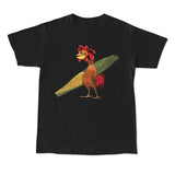 Chicken Joe Shirt, Beach Surf Unisex T-Shirt Back Printed Cotton Casual Classic, Gift for Her, Gift for Him, Gift for Friend Menswear Top