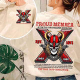 Custom Est.1973 Generation X 2 Side Shirt, Skull GenX 1965-1980 Hoodies, Vintage FAFO GenX Shirt Classic Cotton Fashion