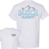 Busch Light Neon Sign Logo T-Shirt, Full Color T-Shirt, Unisex T-Shirt, For Men, For Women