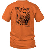 Afireinside Store Afi All Hallow's Orange Shirt