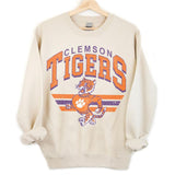 Clemson Tigers Vintage NCAA Sweatshirt, University Football Shirt, Classic Gift for Fans, Cotton, T-Shirt, Unisex Style, Modern Comfort Collection Style001