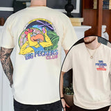 Big Peckers Club Ocean City Maryland Member Only Rooster Funny t-shirt Large,Funny Tee, Vintage Tee, Unisex Style001