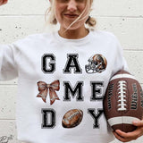 Coquette Football TShirt, Football Bow Tee, Fall Football Sweater, Football Season, Football Mom Sweatshirt, Game Day, Fcoquette football