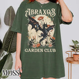 Abraxos Flower Garden Club Shirt - Throne of Glass Design, Perfect for Fantasy Book Lovers, Gift for Him & Her, Trending T-shirt Top Womenswear