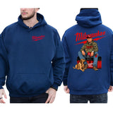 Camo Trump Milwaukee Fuel Drill Hoodie 2-Sided, Men's Hunting Hoodies, Dog Hunt Sweatshirt, Unisex Hunter Tops, Classic Casual Menswear