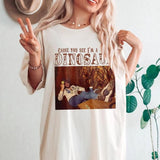 Dinosaur Hank Williams Jr. Bocephus, Western Southern Retro Boho Hippie TShirt, 90's Shirt Crewneck Cotton Crewneck Cotton Top Womenswear