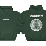Blonde Hoodie, Streetwear Hoodie, Blonded Hoodie, Y2K Hoodie, Aesthetic Sweatshirt, Words on back Hoodie, Music Hoodie, gifts for friends