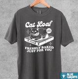 Cat Loaf Tshirt, Funny Cat Comfort Colors Shirt