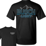 Busch Light Neon Sign Logo T-Shirt, Full Color T-Shirt, Unisex T-Shirt, For Men, For Women Style001