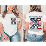Custom Est.Year Proud Member Hose Water Gen X 2 Side T-shirt, FAFO 1965-1980 Gen X Shirt, Proud Member Generation X Shirt Style001