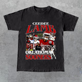 CeeDee Lamb Vintage 90s Graphic T-Shirt, Classic Retro Shirt, CeeDee Lamb Graphic American Football Tees Gift For Women and Men Graphics Summer