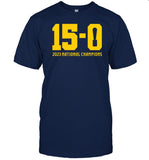 15-0 Trophy 2023 National Champions Shirts