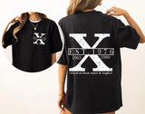 Custom Year Gen X 2 Side T-shirt 1965-1980 V3 Style001