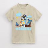 Dad Life Father's T-Shirt, Bluey Dad Mum Unisex T-Shirt, Shirts for Mens Women, Best Gift T-Shirt