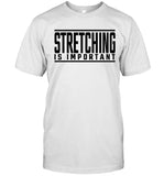 Deamez Ross Stretching Is Important T-Shirt