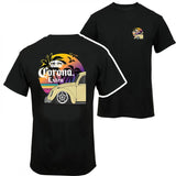 Corona Extra Beach T-shirt -  2 Side - Shades For Everyone - Size Range For Everyone - Unisex Style Variety  - Mix And Match