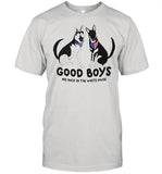 Dog good boys are back in the white house shirt_1