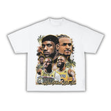 Bron & Bronny T-Shirt  Graphic Tee Sweatshirt Hoodie  Gift for Fan