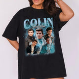Colin Bridgerton Graphic Tee, Vintage 90s Movie Graphic Inspired Shirt, Celebratory Unisex Apparel for Series Enthusiasts' Wardrobe