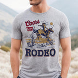 Coors Western Cowboy T-Shirt - Vintage 90s Graphic Western Shirt