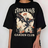 Abraxos Flower Garden Club Shirt - Throne of Glass Design, Perfect for Fantasy Book Lovers, Gift for Him & Her, Trending T-shirt Top Womenswear