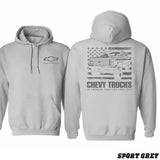 Chevrolet - American Tradition Hoodie, Shirt For Men And Women, Celebrity Style, Non-gender Specific, Classic Cotton, Unisex