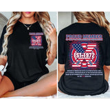 Custom Year FAFO Proud Member Gen X 2 Side T-shirt, 1965-1980 Hose Water Metal Gen X Shirt, Proud Member Flag Generation Shirt Style001