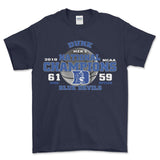 2010 Duke NCAA National Champions T-Shirt, graphic vintage sports tees for men Style001