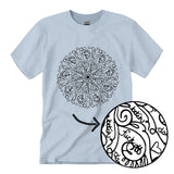 Curse Word Mandala T-Shirt Unisex Classic Cotton
