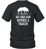 Alpha Blokes My Dad Can Reverse A Trailer Fathers Day T Shirt