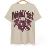 49. Virginia Tech Hokies Vintage NCAA Sweatshirt, University Sports Gear, Classic Football Team Apparel Gifts
