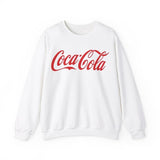 Coca Cola Sweatshirt, Perfect Soda Lover Gift Idea classic soda Sweatshirt, fall crew neck Crewneck Fabric Sweaters Cotton Tops