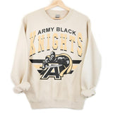 Army Black Knights Vintage NCAA Sweatshirt, United States Military Sport Shirt, Unisex Classic Gift NCAA Style, Football Fans Collection, Comfort