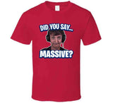Did You Say Massive Ninja Low Taper Fade Meme Funny Joke Gift T Shirt