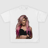 ALEXA BLISS V2 TEE, Wrestling Tee, WWE Tee, Wrestling Gift, Sports Shirt, Workout T-shirt, Gift for Him Gift For Her Hoodie Sweatshirt Streetwear Style001