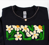 BoHo Style Floral FDT Shirt and Fvck His Voters Too Anti-Trump Sweatshirt - Fvck Trump Statement Pullover