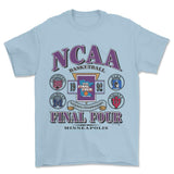 1992 NCAA National Championships Basketball T-Shirt, graphic vintage sports tees for men Style001