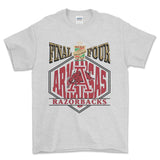 1994 NCAA Final Four Arkansas Championship T-Shirt, graphic vintage sports tees for men Style001
