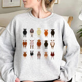 Cows Crewneck Sweatshirt, Hoodie, T-shirt