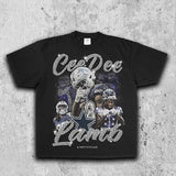 CeeDee Lamb Tee  Vintage Tee  Men's Graphic T-Shirt  Gift For Fan