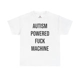 Autism Powered Tee - Funny Cotton Streetwear Tshirt