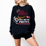 Bring me a Dr. Pepper and tell me I'm Pretty Sweatshirt T Shirt Hoodie, Dr Pepper Sweatshirt,Soda Lover, Trending, Soft Drink, Soda, Christmas Holiday