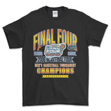 2006 NCAA Final Four Champions Indianapolis T-Shirt, graphic vintage sports tees for men