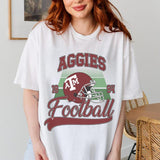 18. Texas A&M Aggies Vintage NCAA Sweatshirt, University Football Team Classic Collection Gift for Men and Women Style001