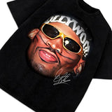 Dennis NWO Hollywood WCW Wrestling 90's Vintage Graphic Design T-Shirt Cotton Menswear Top Basketball Style001