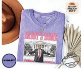 Daddy's Home, White House Trump 2024 Sweatshirt, Gift for Republican, President Trump Crewneck, Funny Trump Shirt, MAGA Tees, For Men, For Women, Tren